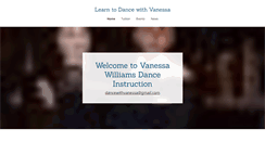 Desktop Screenshot of dancewithvanessa.com