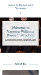 Mobile Screenshot of dancewithvanessa.com